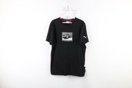 Puma Mens Medium Faded Spell Out Porsche Tanga Car Racing Short Sleeve T... - $24.70