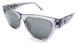 Versace Sunglasses VE 4457F 5432/87 55-18-145 Grey Transparent / Dark Gr... - $269.50