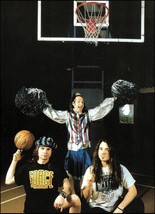 Pearl Jam Stone Gossard Jeff Ament Dave Abbruzzese in the gym 1992 pin-up photo - $4.50