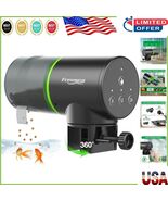 Moisture-Proof Automatic Fish Food Dispenser - Adjustable for Flakes &amp; More - $53.14 CAD