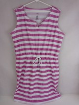 St. John&#39;s Bay Active Women&#39;s Pink &amp; White Striped Dress Size XXL - £9.87 GBP