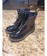 Dr. Martens Air Wair 11821 Leather Lace Up Boots Black SIZE 8 USL - $173.47 CAD