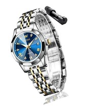 Women Watches Gold Silver Stainless Steel Waterproof - $142.29