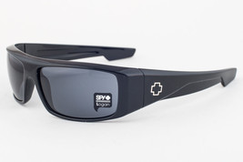 Spy Logan Shiny Black / Gray Sunglasses 60mm - $122.55