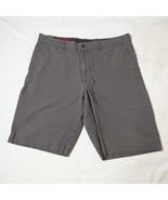 Men&#39;s Shorts Alfani Flat Front Casual Shorts for Men Charcoal 34 - $9.50