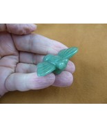 (Y-BEE-573) Green aventurine Honey BEE BUMBLE figurine gemstone I love bees - $355.10 MXN