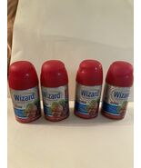 4 Wizard automatic spray refills cherry berry air freshener neutralize f... - $26.99