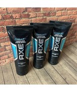 3x Axe Chilled TRAVEL SIZE Cooling Face Wash Ultra-Smooth Skin 0.74oz Each - $14.25 CAD
