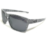 Oakley Sunglasses Sliver OO9262-15 Fingerprint Black White Zebra Print G... - $280.28