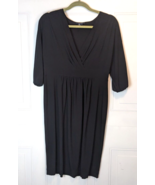 Chaps Womens Dress Black Size Large V Neck - £11.67 GBP