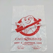 Vintage Cavity Busters Family Dentistry Illinois 9&quot;x12&quot; Bag With Magnet  - £12.81 GBP