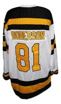 Any Name Number Boston Cubs Retro Hockey Jersey New White Any Size image 2