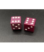 Schwinn OCC Stingray Purple Dice Valve Stem Caps Old School BMX Bike Vin... - €11,11 EUR