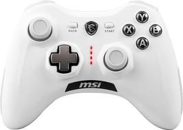 Msi Force Gc30V2 White Wireless Gaming Controller, Compatible With, Pads. - £41.35 GBP