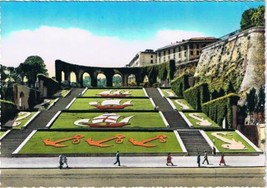 Italy Postcard Genova Gardens Of Victory Square - $2.96