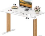 Electric Standing Desk With Whole Piece Board, 48 X 24 Height Adjustable... - £284.29 GBP