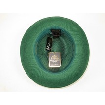 Men's Summer Spring Braid Straw style Hat by BRUNO CAPELO JULIAN JU905 Emerald image 5