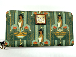 Disney Dooney and &amp; Bourke Princess Tiana Wallet Wristlet the Frog NWT 2024 - £155.48 GBP