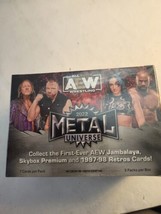 All Elite AEW  Wrestling 2022 Metal Universe/ And 1997-1998 Retros Cards! - £25.49 GBP