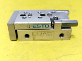 FESTO SLT-6-20-P-A Pneumatic Slide SLT620PA STROKE 170550 X202 - $279.54