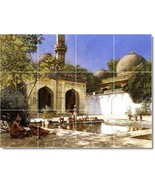 Edwin Weeks City Painting Ceramic Tile Mural BTZ09581 - $164.12 CAD+