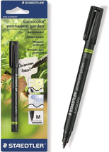 STAEDTLER GARDEN MARKER PEN PERMANENT OUTDOOR MARKER - [Pack of 2] - $12.28