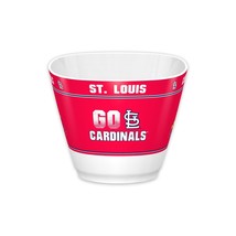 MLB St. Louis Cardinals MVP Bowl Tailgate Baseball Party Snack Bucket 1 gal. NEW - £10.37 GBP