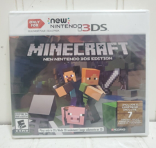New Mojang Minecraft For New Nintendo 3DS Edition Brand New Sealed Rated E 10+ - £28.22 GBP