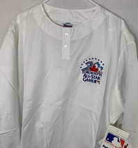 Vintage Toronto Blue Jays Jacket 1991 MLB All Star Game Authentic NWT XL 90s - £156.72 GBP