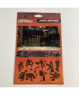 Small Soldiers Activity Scene Board Removable Stickers Vintage 1998 Univ... - $20.24 CAD