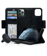 Navor Car Mount &amp; Detachable Wallet Case for iPhone 11 Pro Max [6.5 inch] - £18.48 GBP