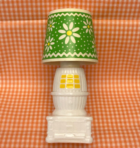 Vintage Avon Country Charm perfume bottle potbelly stove lamp shaped empty - £3.16 GBP