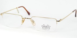 Luxottica LU 1332 Médico Familia Brillante Oro Gafas Marco 52-20-135mm Italia - £50.57 GBP