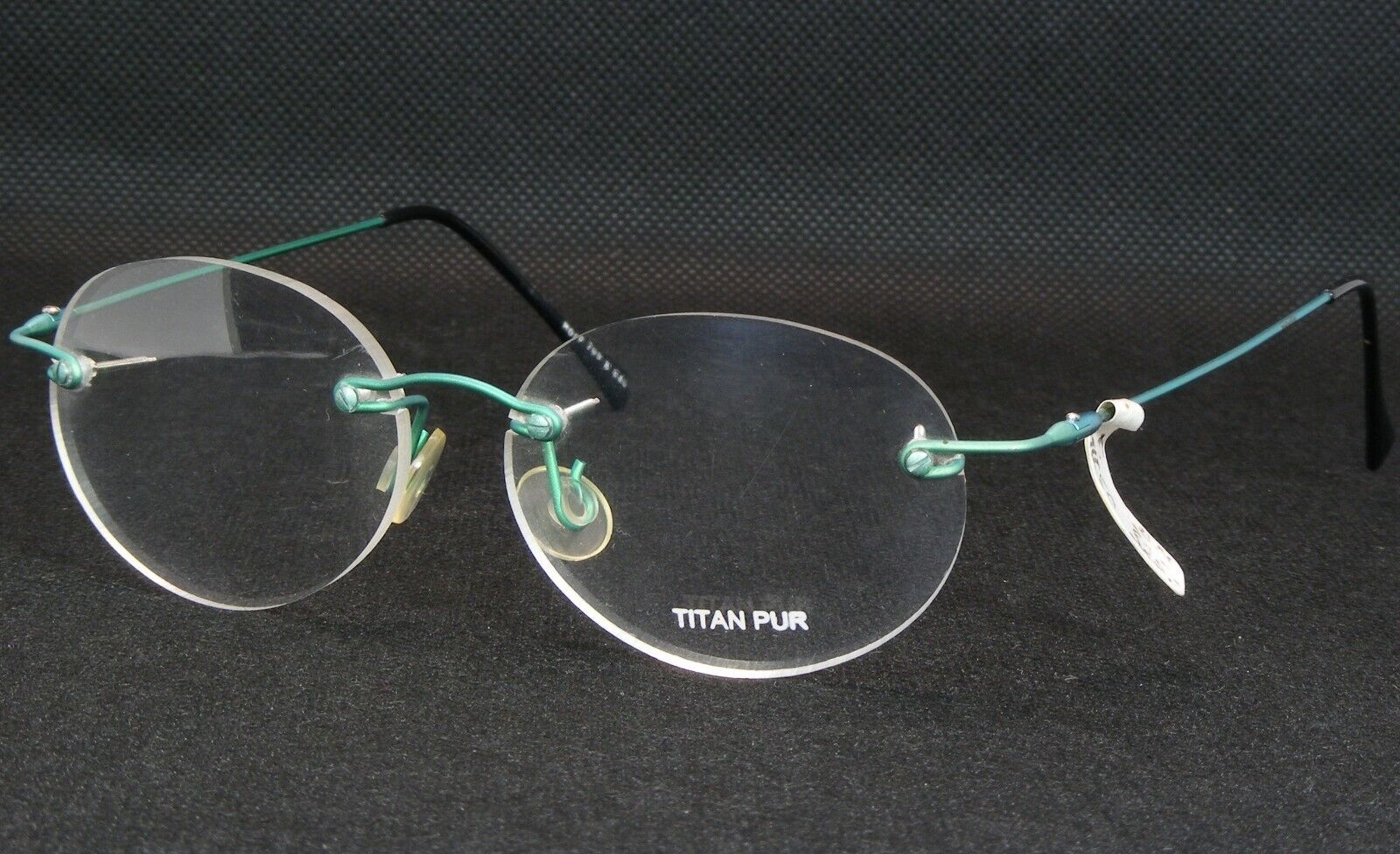 Vintage Claudio P 709 B 840 Mint Verde Unico Raro Vista Titan 47-16-140mm - $96.24
