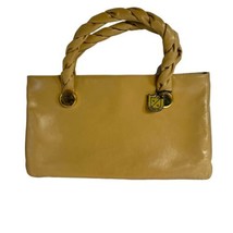 Vintage Susan Gail Original Genuine Leather Tan Hand Bag Purse ORIGINAL ... - $140.24