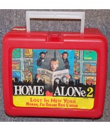 Vintage 1992 Home Alone 2 Lost In New York Red Hard Plastic Lunch Box - £31.51 GBP