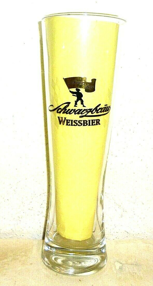 Schwarz Brau Zusmarshausen Weissbier Weizen German Beer Glass - $9.50