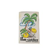 Vintage Matchbox El Crab Catcher Seafood Specialists Kauai Hawaii Advert... - €17,05 EUR