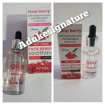 goqi berry soothing hydrating face serum with hyaluronic acid and retinol - $19.00