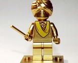 Minifigure Custom Toy Professor Quirinus Quirrell Gold 20 Year edition H... - $5.70