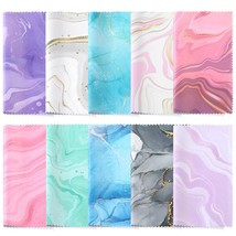 20 Pcs Microfiber Cleaning Cloth Cute Marble Design Microfiber Cloth Sof... - £13.56 GBP