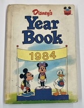 Walt Disney's 1984 Yearbook Vintage Disney Mickey Mouse Minnie Mouse Donald - $4.82