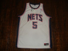 Jason Kidd New Jersey Nets Vintage Nike NBA Sewn XXL Jersey NEW - £77.52 GBP