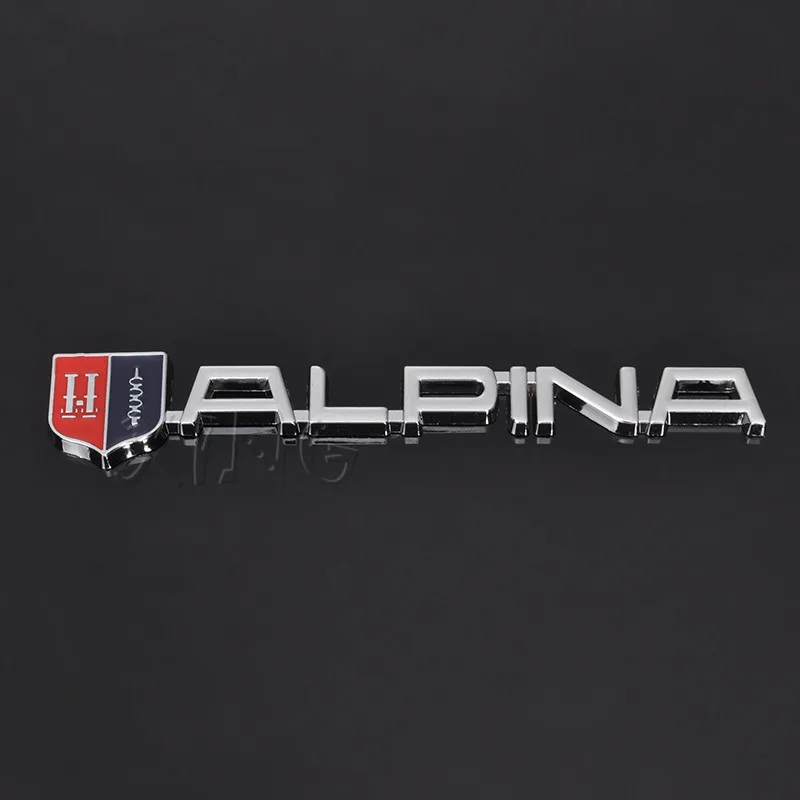 3D Metal Car Sticker Auto Emblem Refit Logo Badge Decal For BMW Alpina M 3 5 6 X