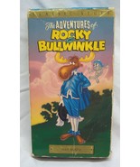 Vintage The Adventures of Rocky &amp; Bullwinkle Volume 4 BLUE MOOSE VHS VIDEO - $14.85