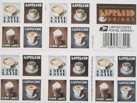 Espresso Drinks 1st Class (USPS) FOREVER Stamps 20 - £15.60 GBP