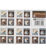 Espresso Drinks 1st Class (USPS) FOREVER Stamps 20 - £15.94 GBP
