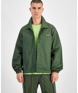 Mode of One Men&#39;s Relaxed Fit Twill Coaches Jacket Wild Ivy Green-Large - €29,87 EUR