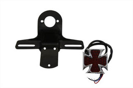 NEW FOR HARLEY DAVIDSON BLACK MALTESE LED TAIL LAMP KIT CUSTOM - £58.84 GBP