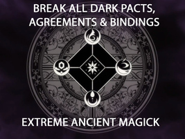 FULL COVEN 150X BREAK ALL DARK PACTS, AGREEMENTS & BINDINGS MAGICK Witch Cassia4 image 2